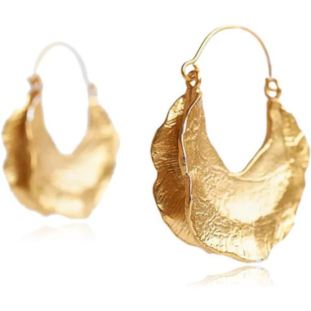 Zara Crescent Hoop Earrings